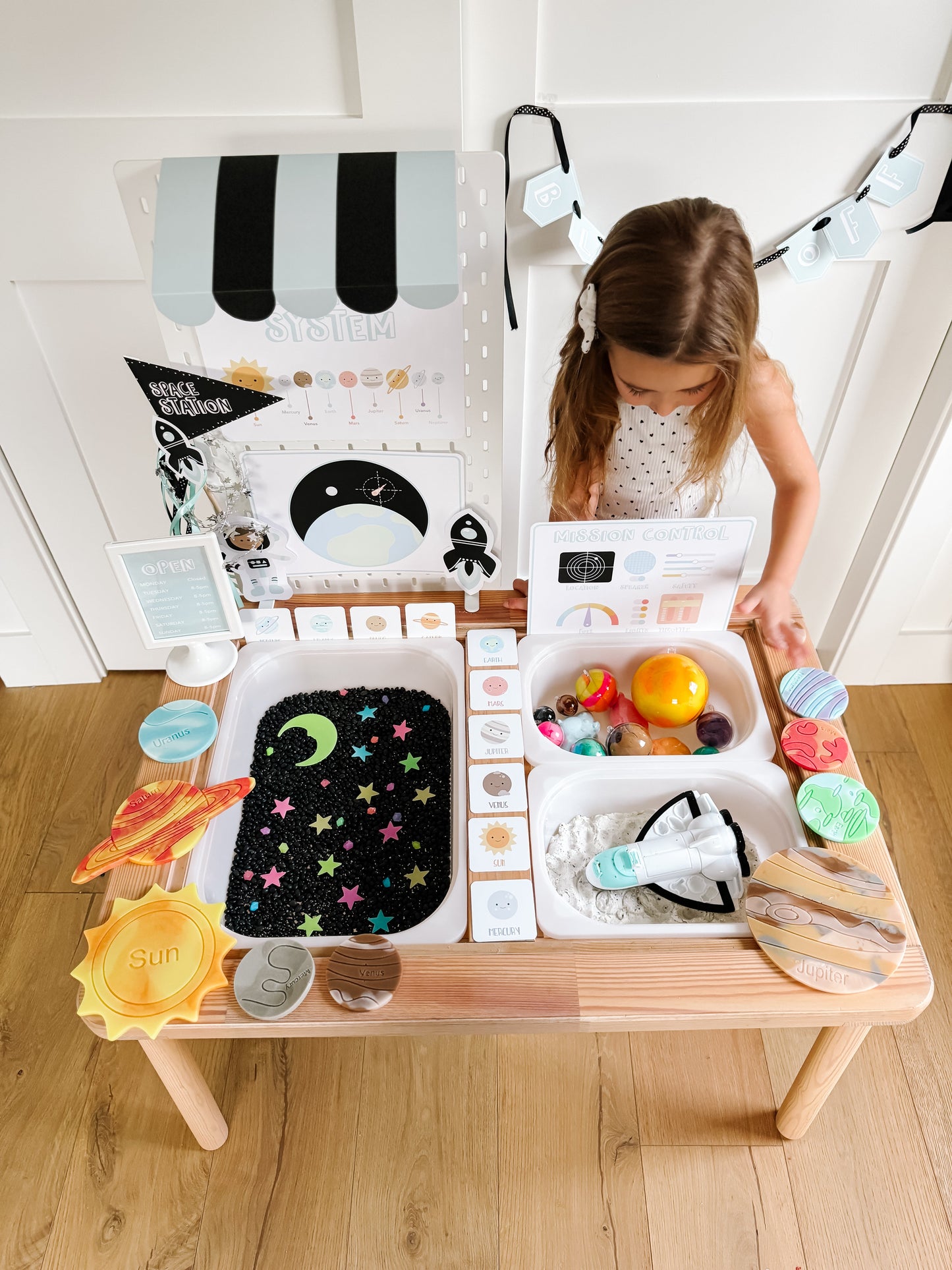 Space Station Printable Dramatic Play Kit