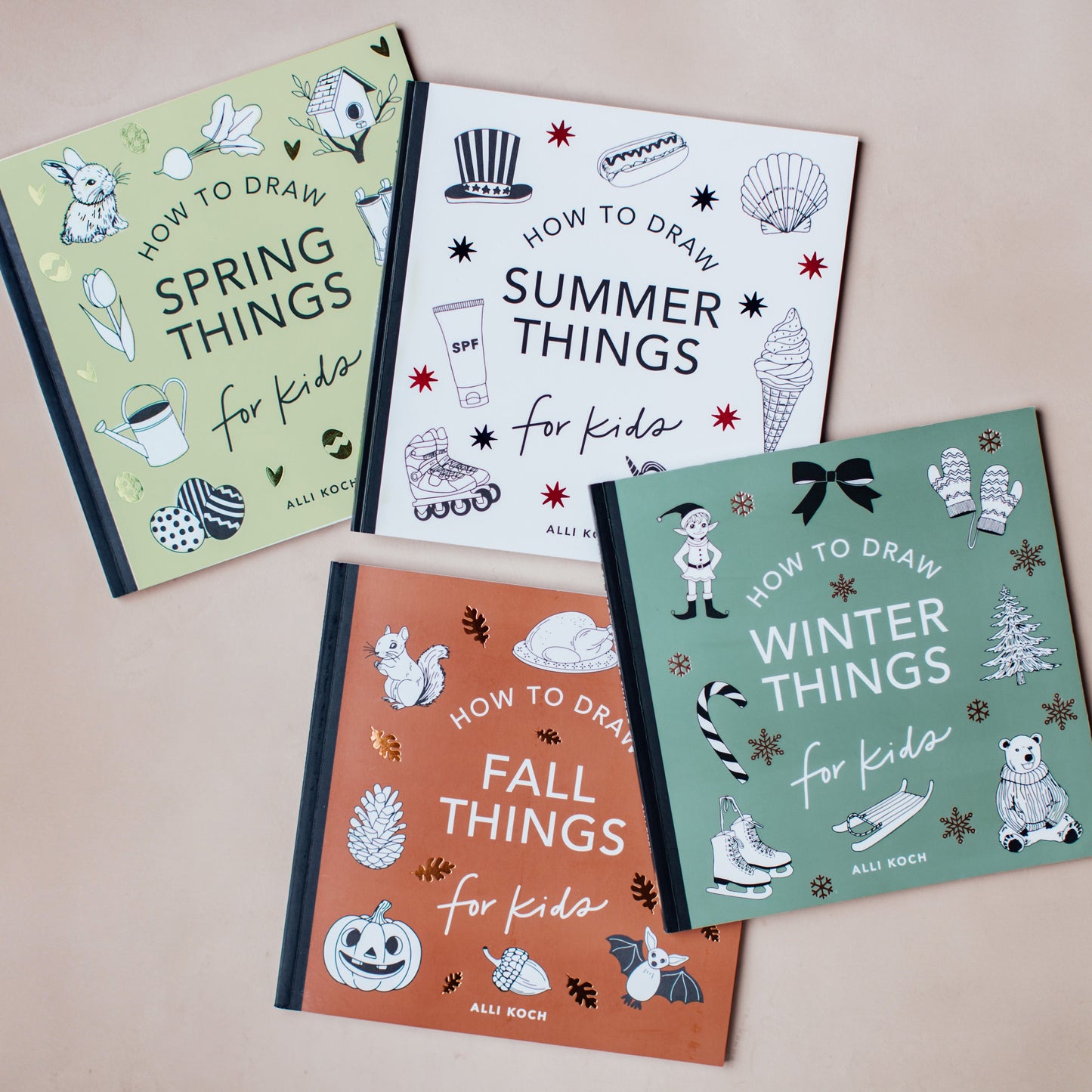 Summer Things: How to Draw Books for Kids