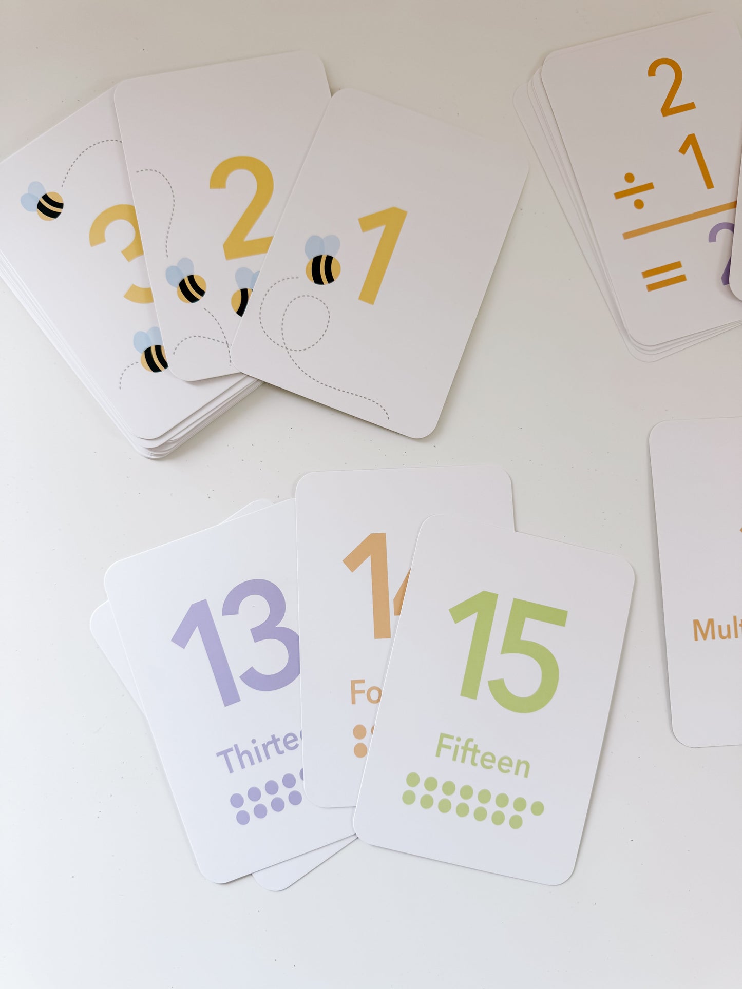 Math Flashcards Bundle