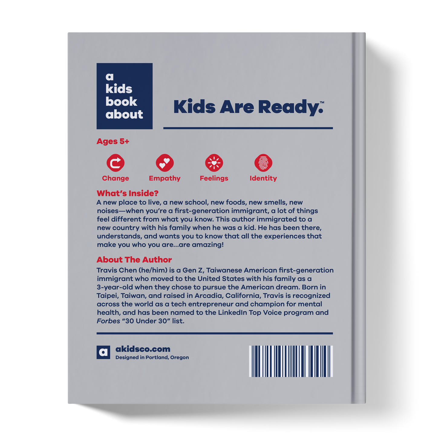 A Kids Book About First-Generation Immigrants