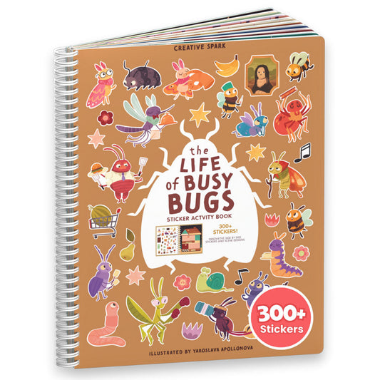 Busy Bugs Sticker Book
