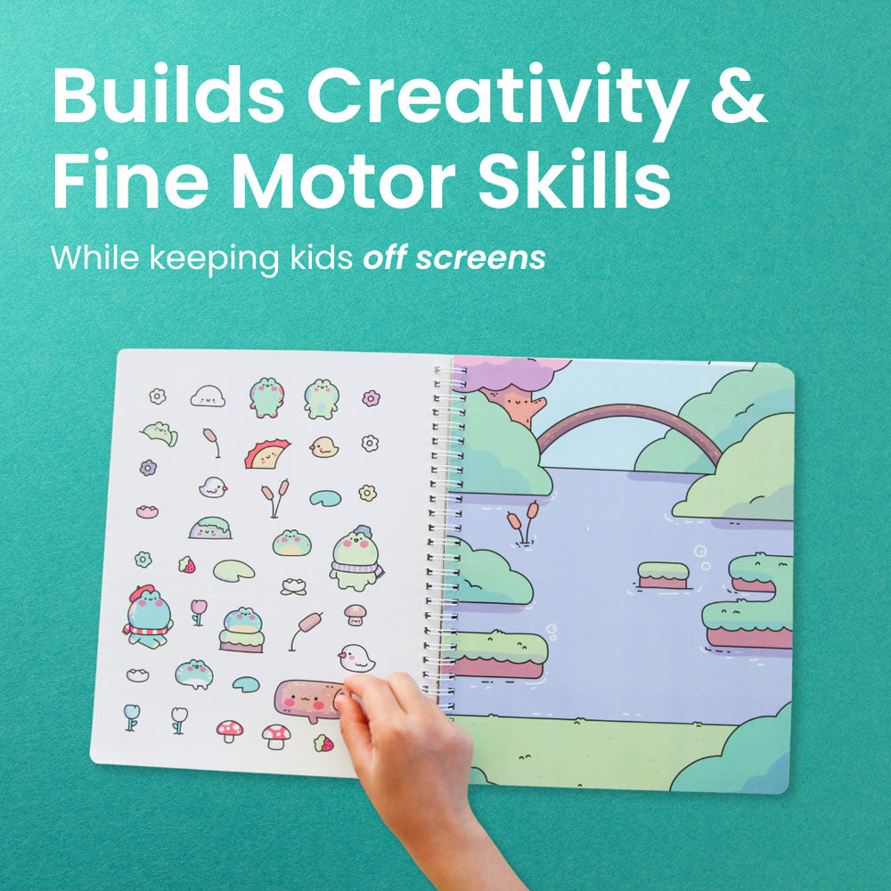 Cute Froggies Sticker Book