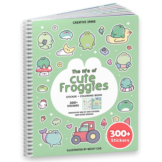 Cute Froggies Sticker Book