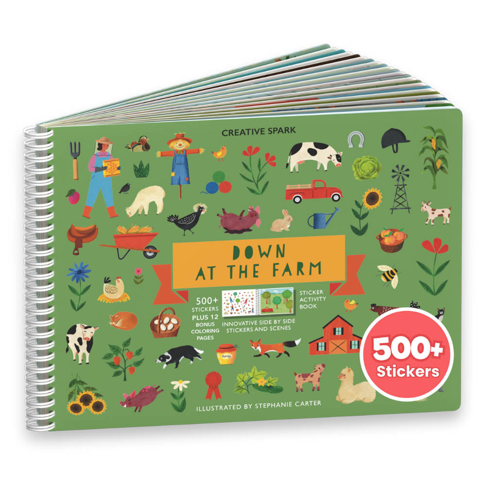 Down at the Farm Sticker Book