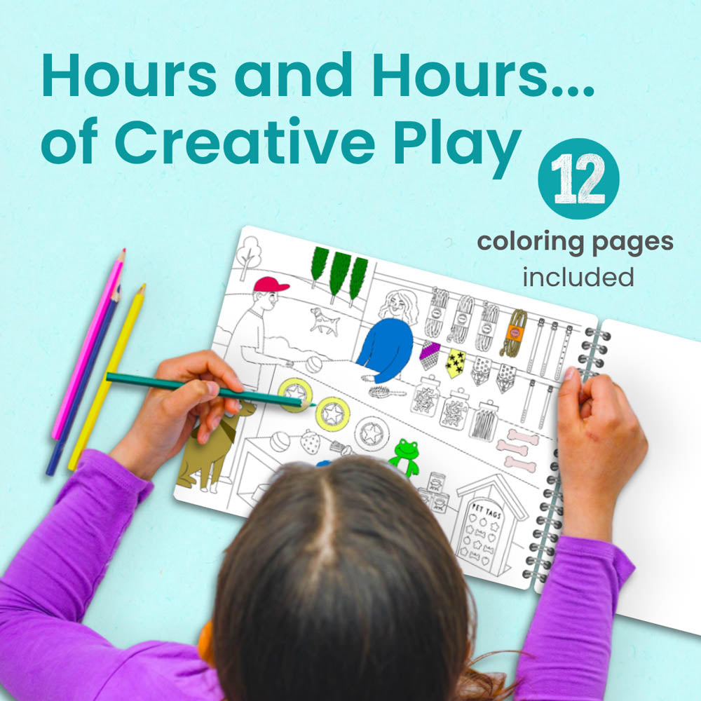 Farmers Market Sticker Book