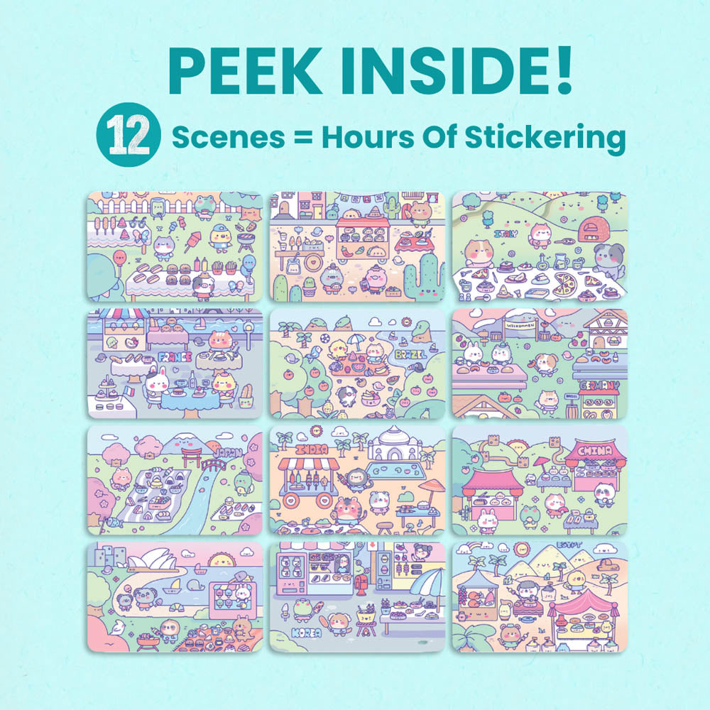 Cute Foods Vol 2 Sticker Book