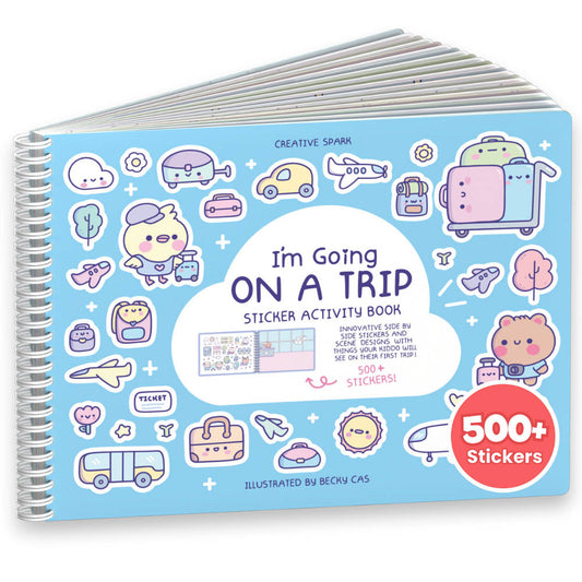 Going on a Trip Sticker Book