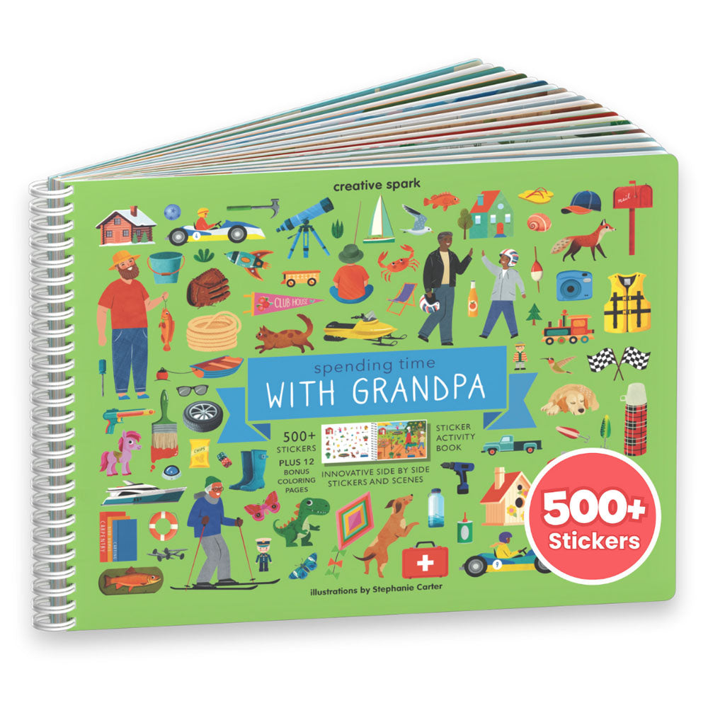 Fun with Grandpa Sticker Book