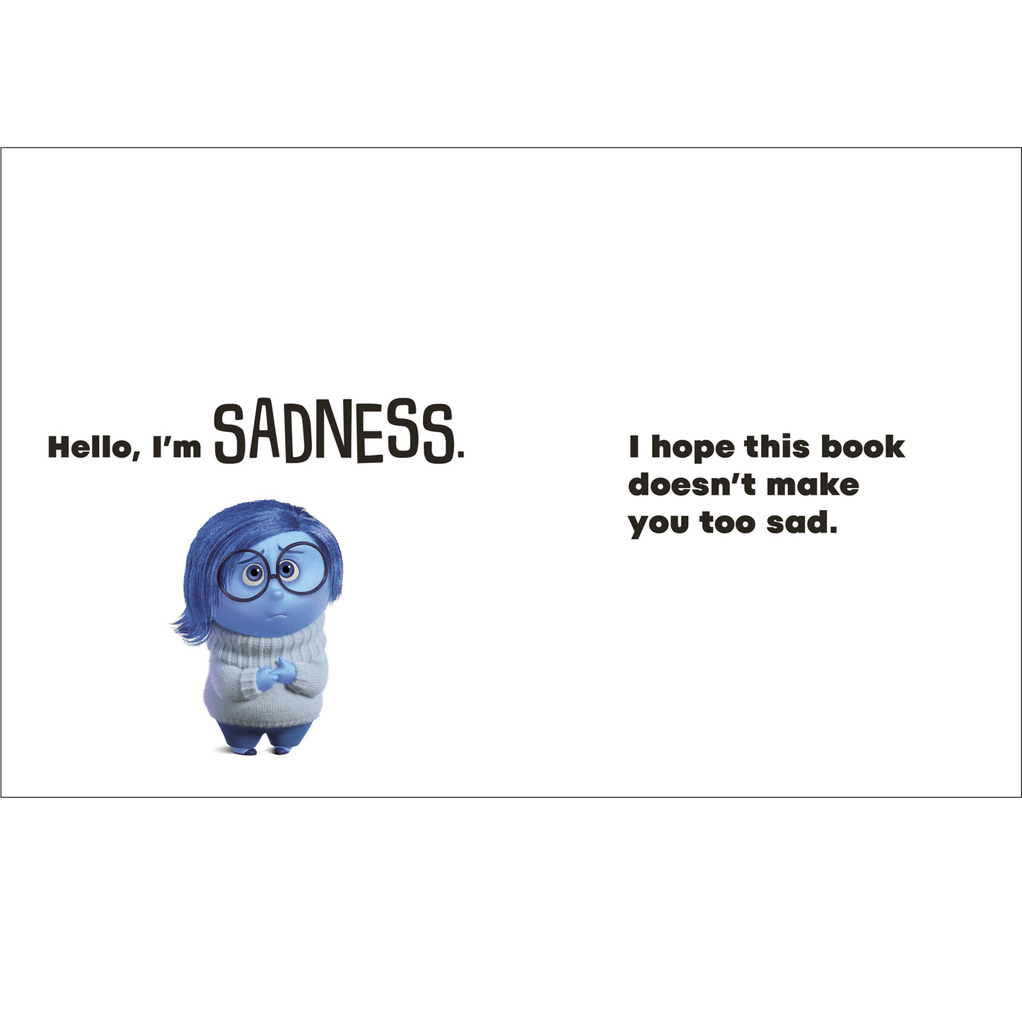 Disney Inside Out 2 Hello, Im Sadness