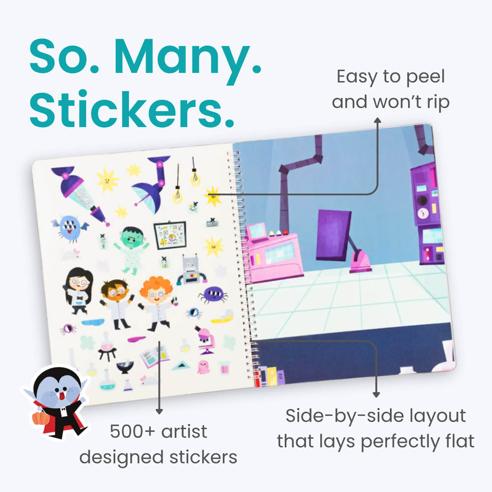 Spooky Halloween Sticker Book