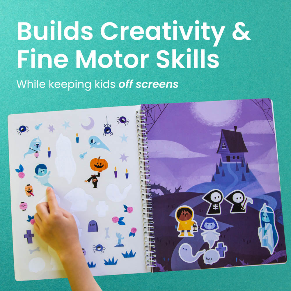 Spooky Halloween Sticker Book