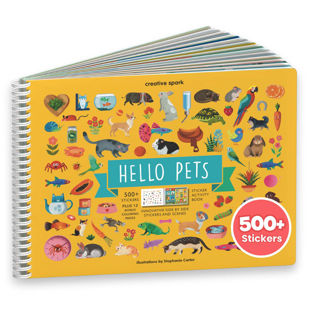 Hello Pets Sticker Book