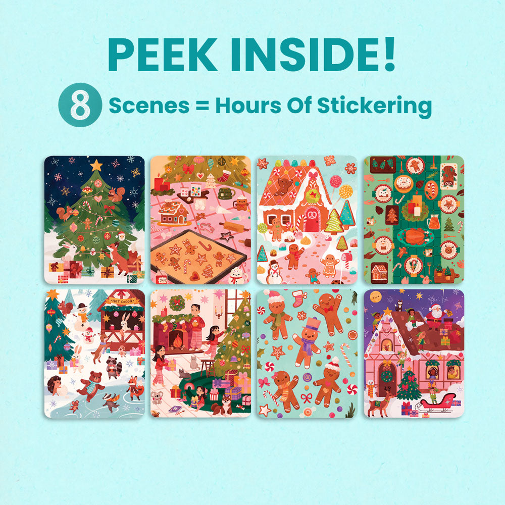 Holly Jolly Sticker Book