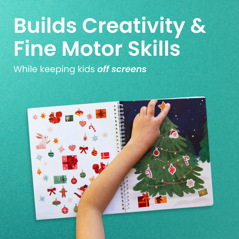 Holly Jolly Sticker Book