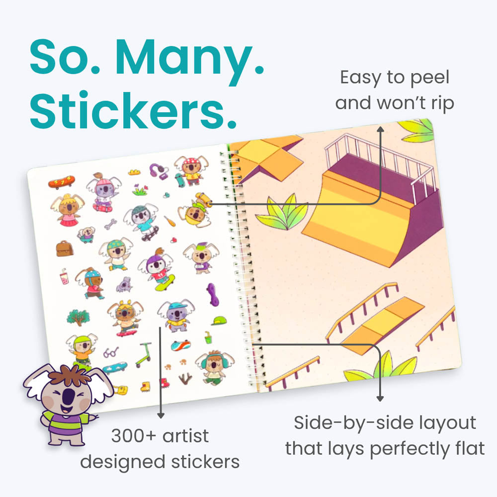 Koality Time Sticker Book