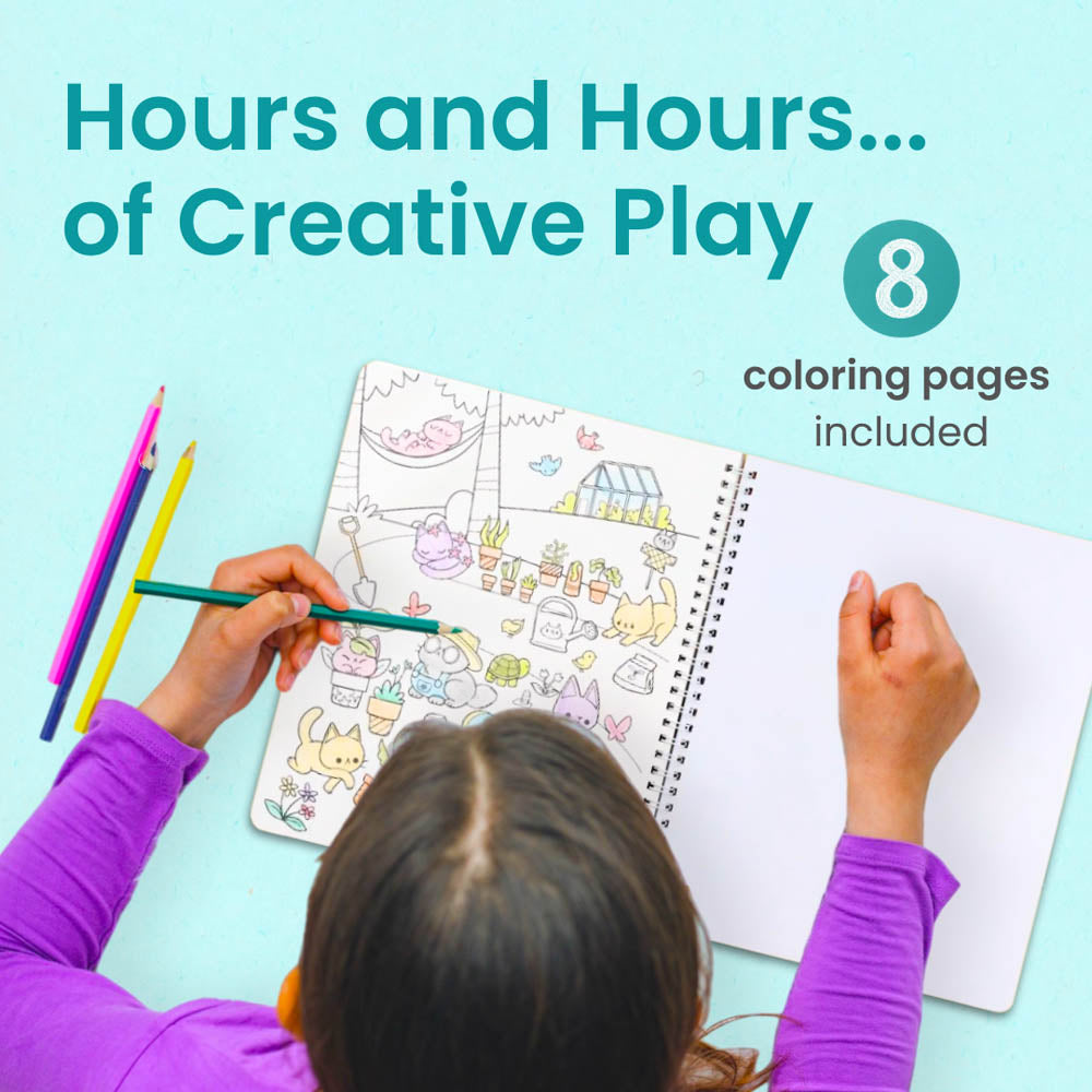 Land of Cats Sticker Book