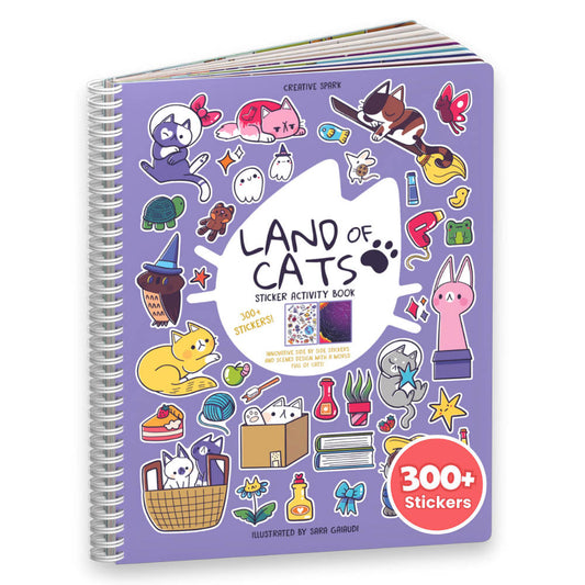 Land of Cats Sticker Book