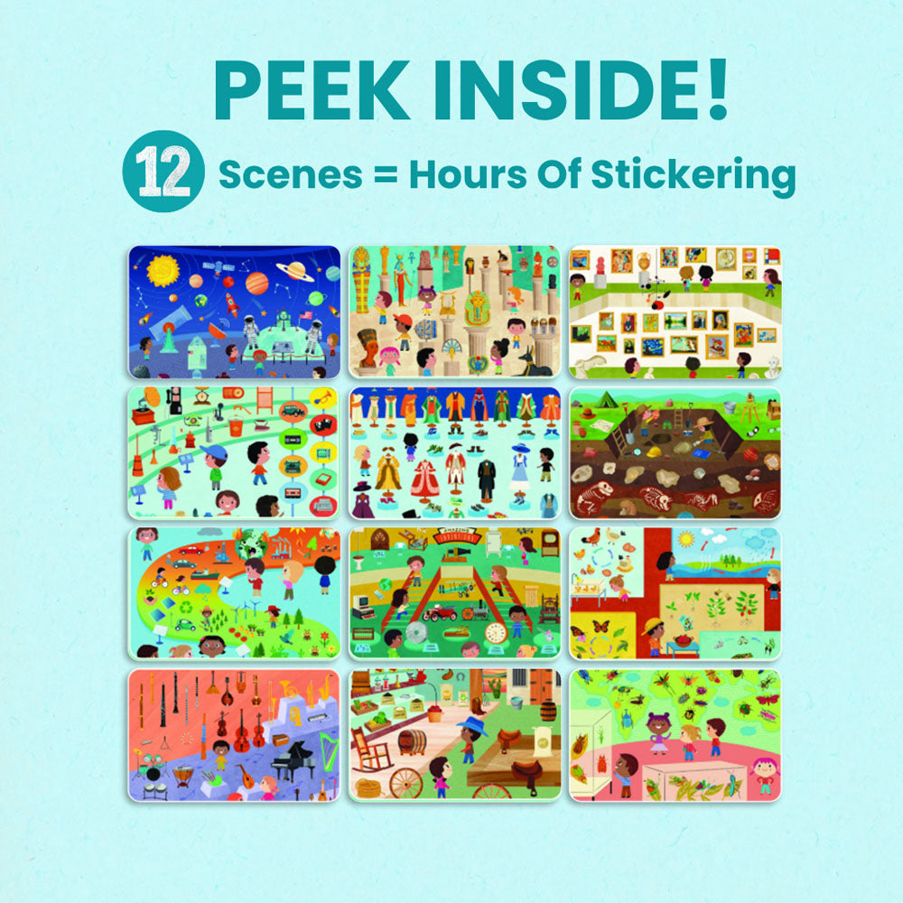 Museum Sticker Book