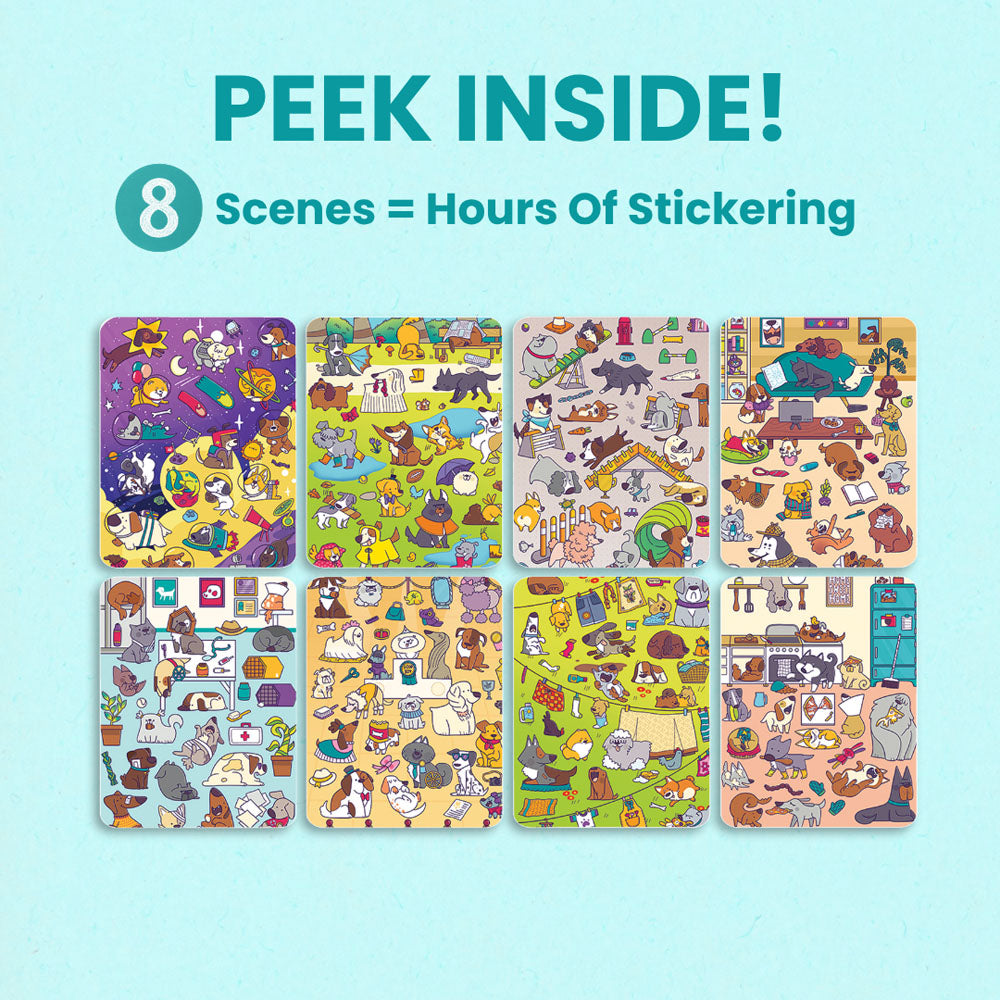 A Pawsome Day Sticker Book