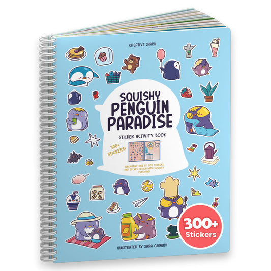 Squishy Penguins Sticker Book