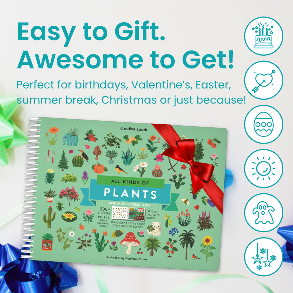 Plants Sticker Book