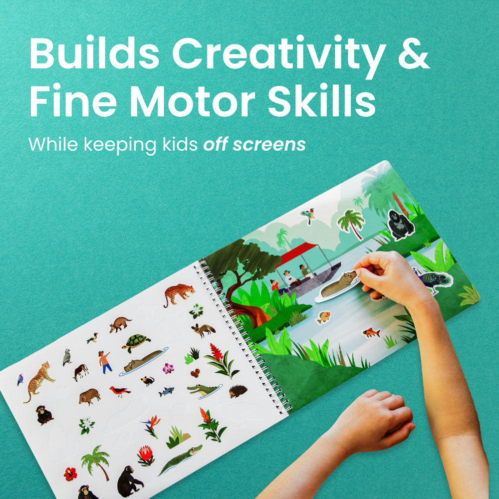 The Safari Sticker Book