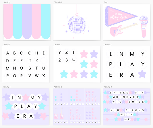 Swifty Play Era Printable Dramatic Play