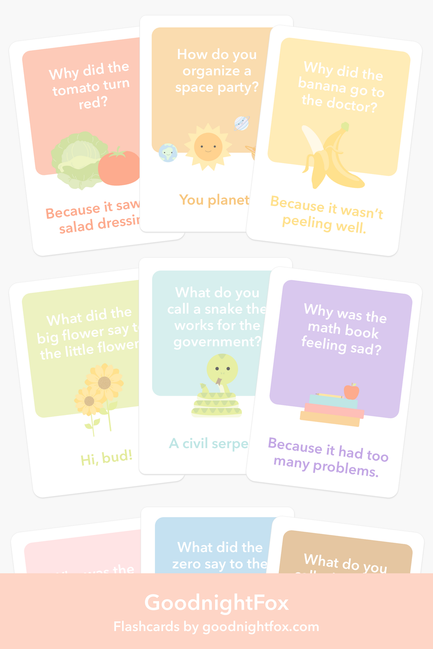Kid Jokes Flashcards