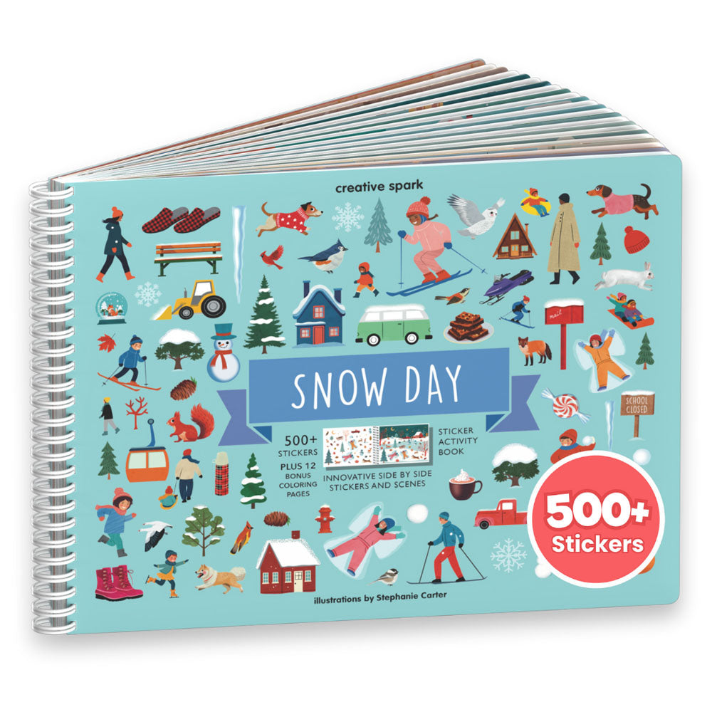 Snow Day Sticker Book