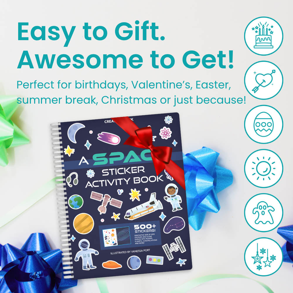 Space Sticker Book