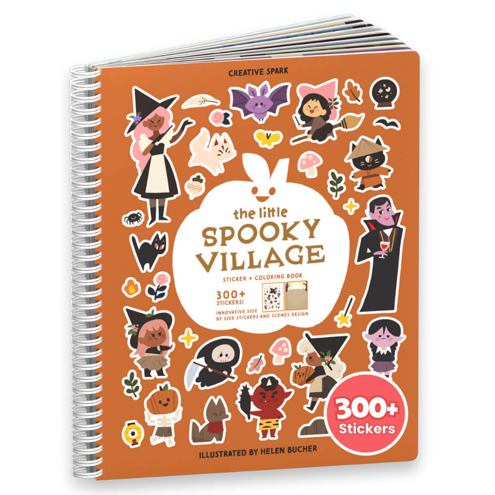 Spooky Village Halloween Sticker Book | 300+ Stickers & Activities