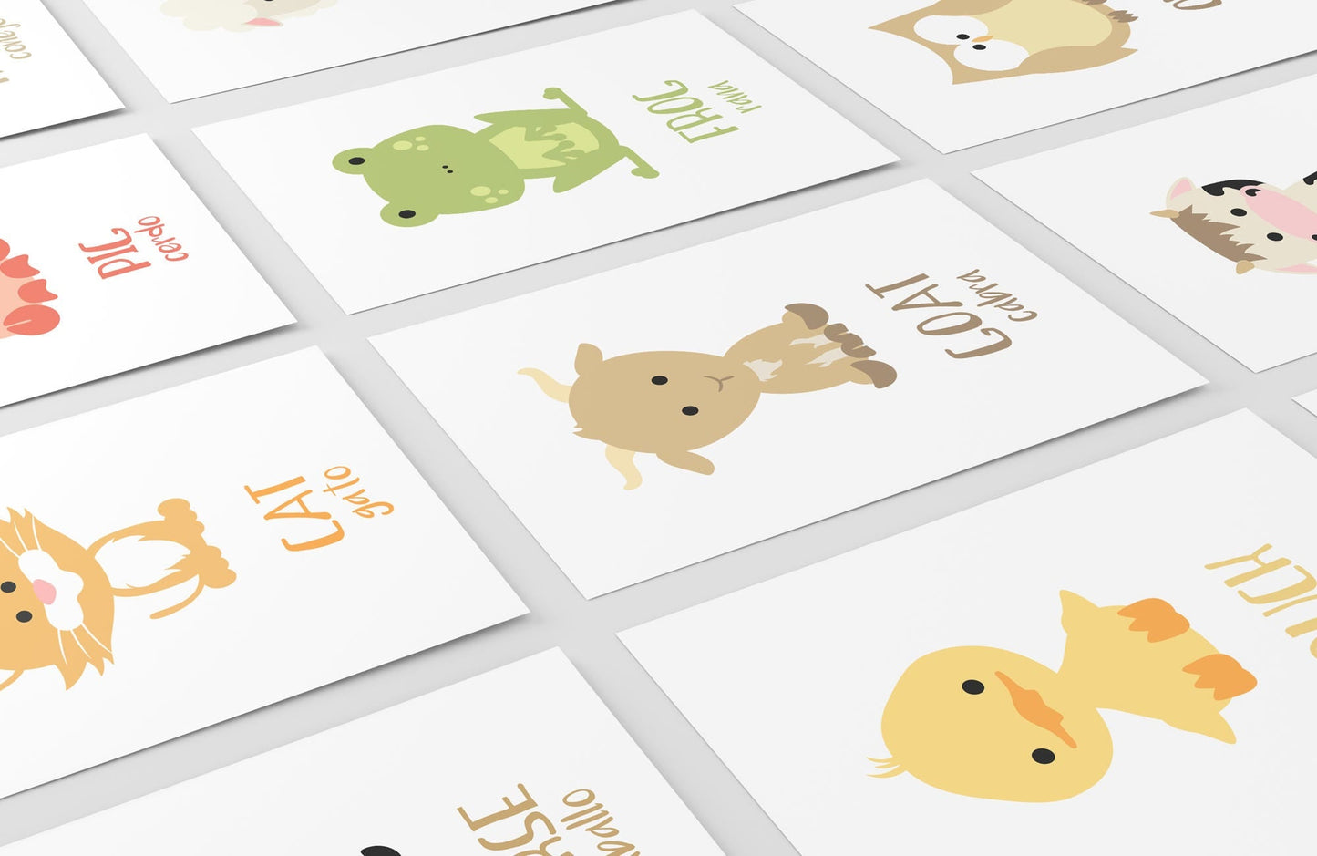 Farm Animal Flashcards