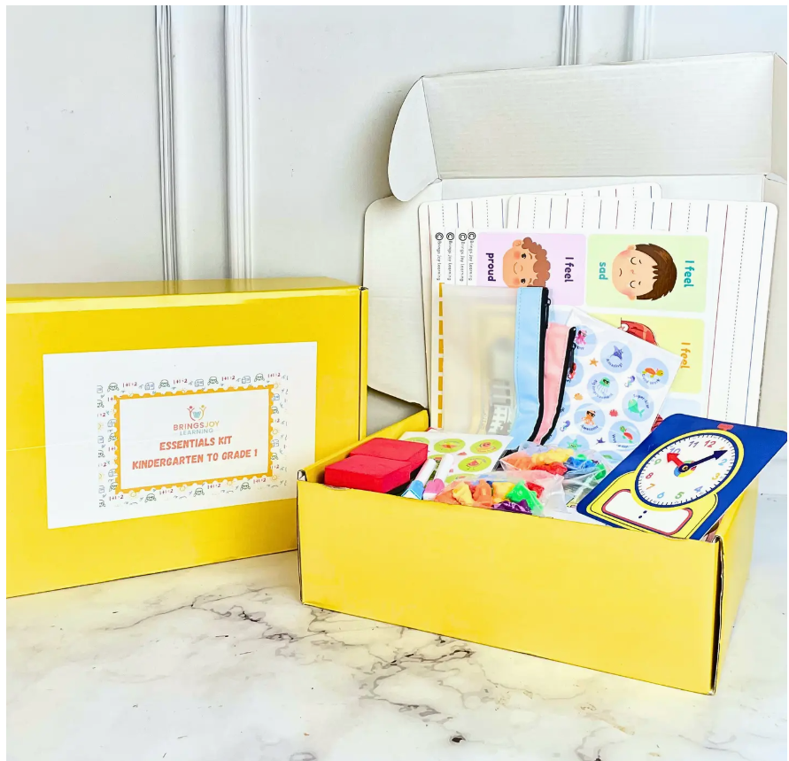 Brings Joy Learning Essential Learning Kit (For Kindergarten & First Grade)