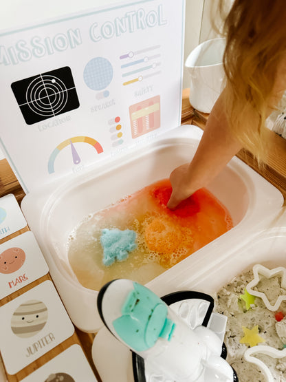 Space Station Printable Dramatic Play Kit