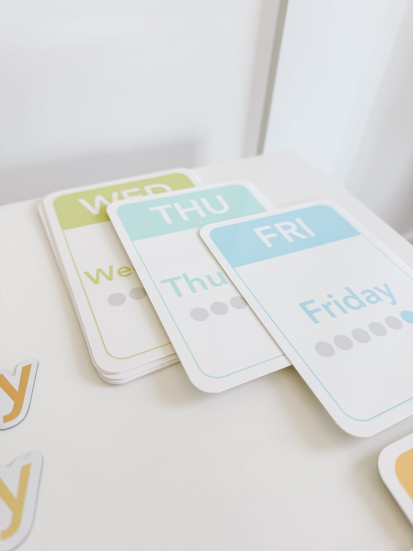 Days, Months, Seasons Flashcards and Magnets