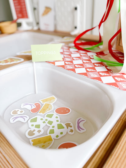 Pizza Shop Printable Dramatic Play Kit