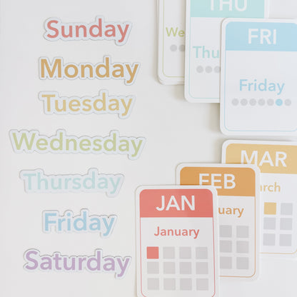 Days, Months, Seasons Flashcards and Magnets