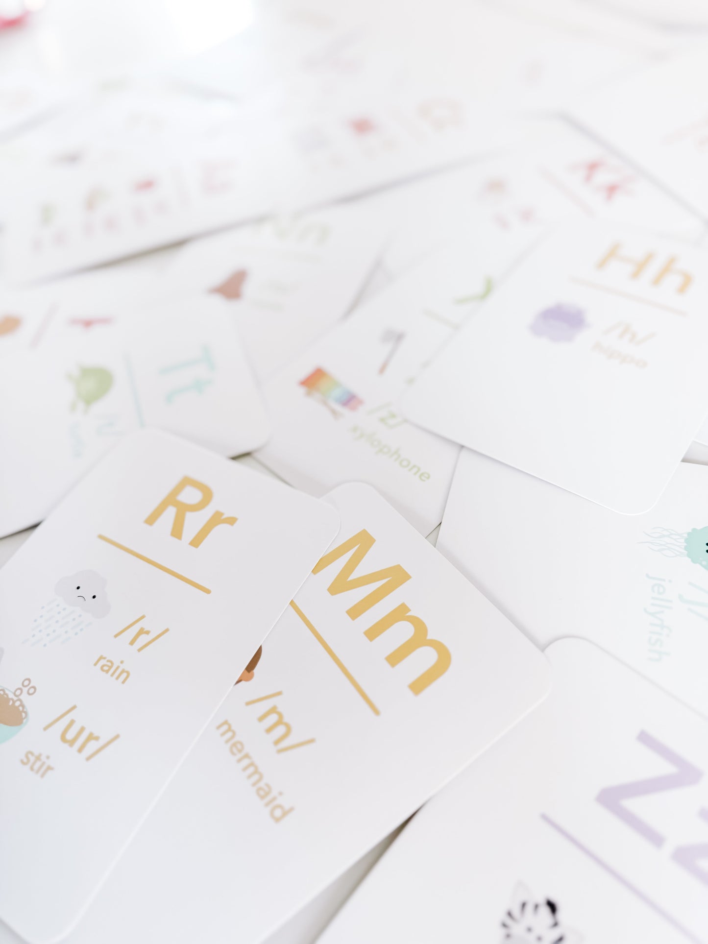 Letter Sounds Phonics Flashcards