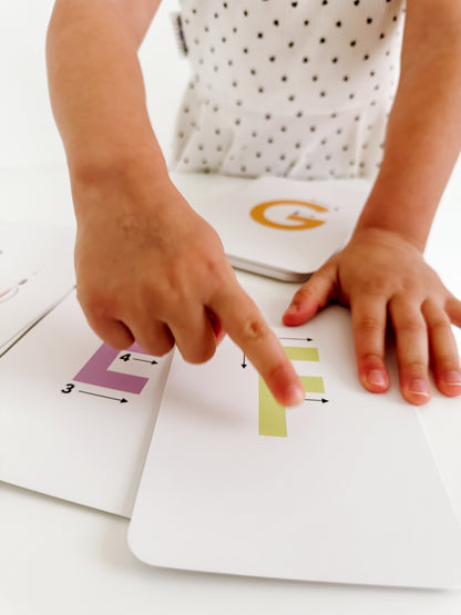 Letter Tracing Flashcards