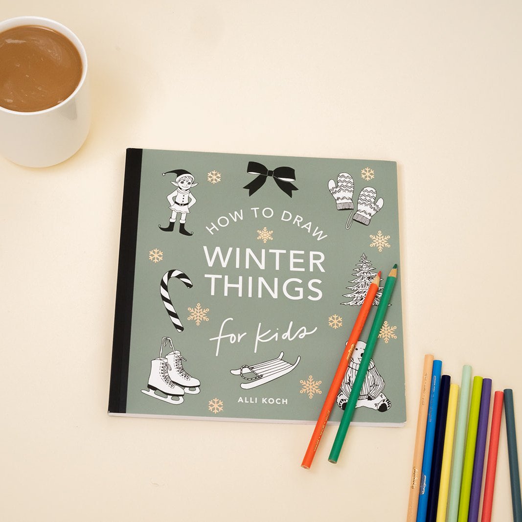 Winter Things: How to Draw Books for Kids