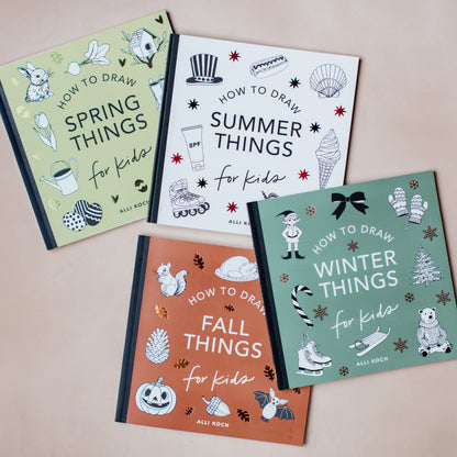 Summer Things: How to Draw Books for Kids