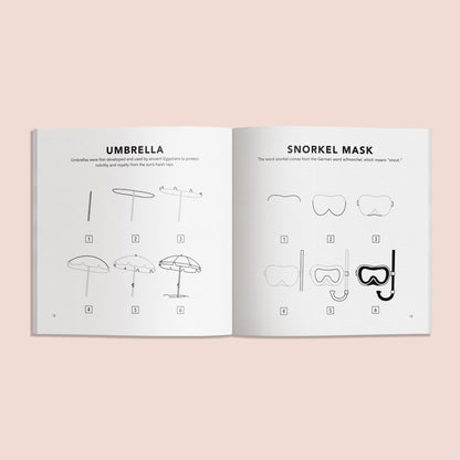 Summer Things: How to Draw Books for Kids