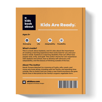 A Kids Book About Dyslexia