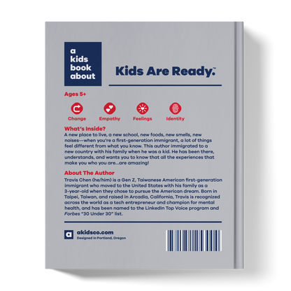 A Kids Book About First-Generation Immigrants