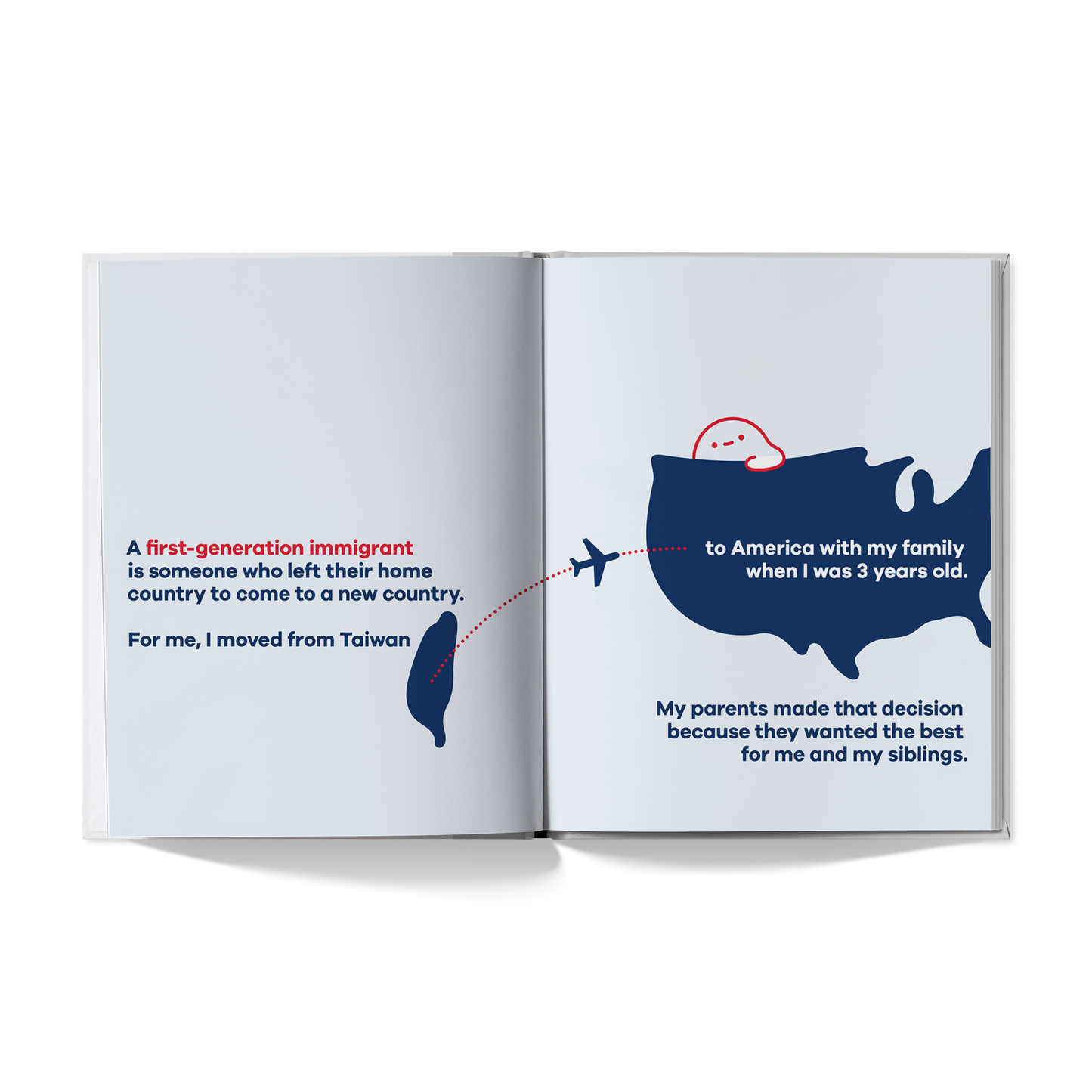 A Kids Book About First-Generation Immigrants