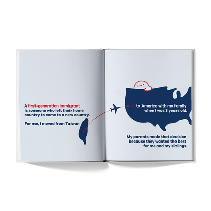 A Kids Book About First-Generation Immigrants