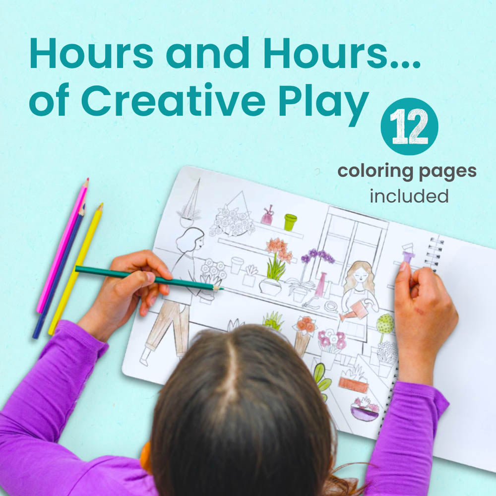 All Around Town Sticker Book