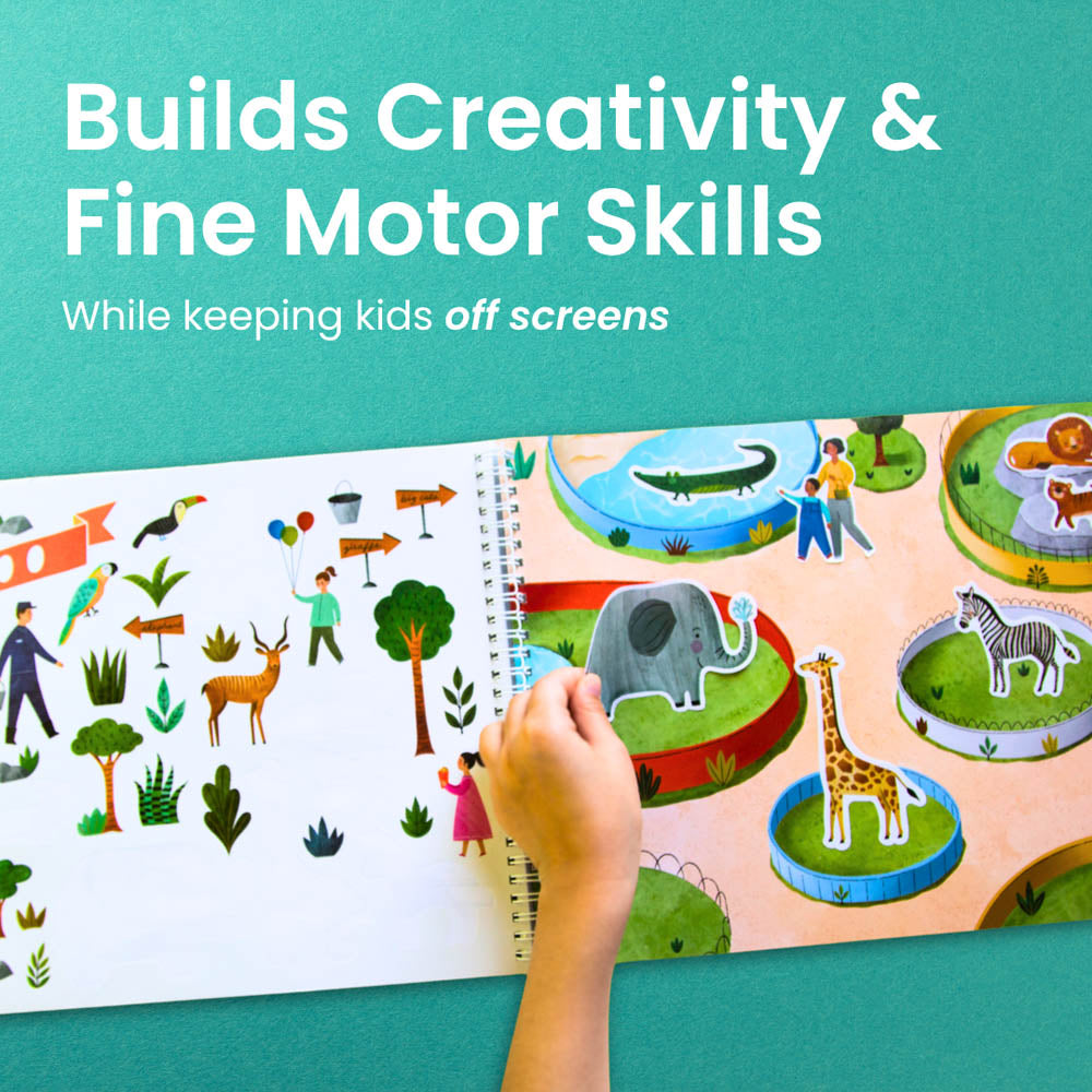 All Around Town Sticker Book