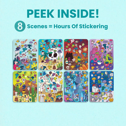 Axolotl Sticker Book