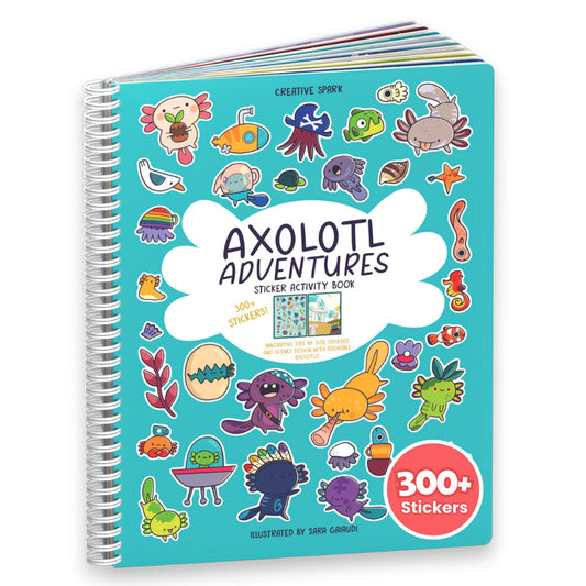 Axolotl Sticker Book